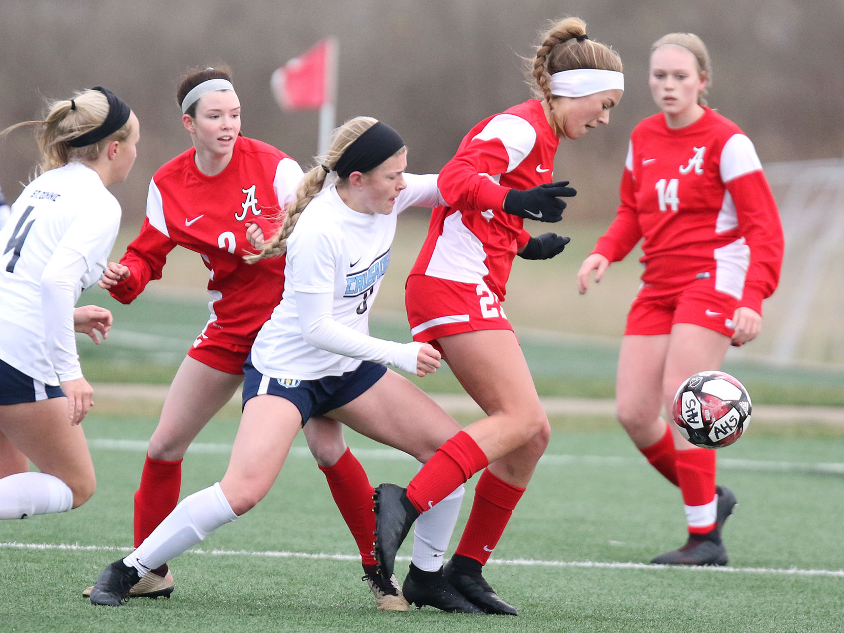 Alton vs. St. Dominic girls soccer